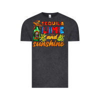Vintage Black tequila lime and sunshine Vintage Tee - AdoDesignShop