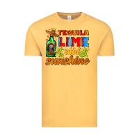 Vintage Mustard tequila lime and sunshine Vintage Tee - AdoDesignShop