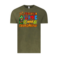 Vintage Olive tequila lime and sunshine Vintage Tee - AdoDesignShop