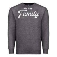 Charcoal Heather We Are Family (Family / Father / Mother / Children) Premium Sweatshirt - Bettercallsaul