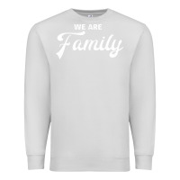 Dove Grey We Are Family (Family / Father / Mother / Children) Premium Sweatshirt - Bettercallsaul