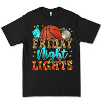 Black friday night lights basketball Premium Tee - Zillion Design Studio