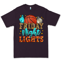 Plum friday night lights basketball Premium Tee - Zillion Design Studio
