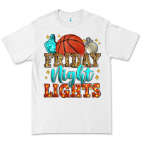 White friday night lights basketball Premium Tee - Zillion Design Studio