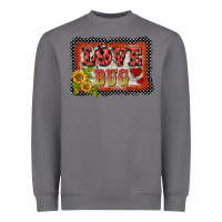 Storm ladybug  love bug backround Heavyweight Sweatshirt - BarkalooDesign