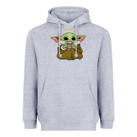 Heather Grey No Toys No Force Heavyweight Hoodie - Bettercallsaul