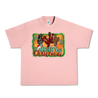 Salmon merry christmas cactus Urban Heavy Tee - AdoDesignShop