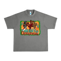 Tornado merry christmas cactus Urban Heavy Tee - AdoDesignShop