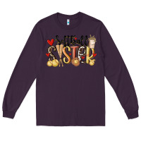 Plum softball sister Long Sleeve Tee - MaliasSmallBusiness
