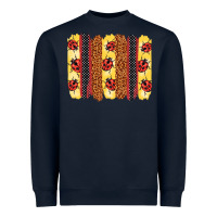 Navy ladybug  brushstrokes Heavyweight Sweatshirt - BarkalooDesign