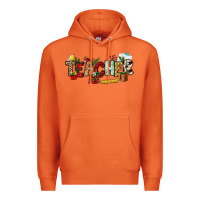Carrot Christmas Teacher Premium Hoodie - NancyCooperArtShop