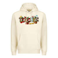 Sandshell Christmas Teacher Premium Hoodie - NancyCooperArtShop