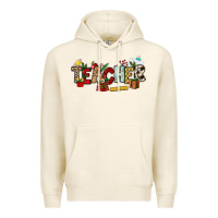 Tofu Christmas Teacher Premium Hoodie - NancyCooperArtShop
