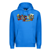 True Royal Christmas Teacher Premium Hoodie - NancyCooperArtShop