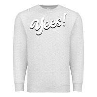 Oatmeal Heather YEES! Premium Sweatshirt - Bettercallsaul