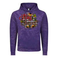 Cloud Purple stay sweet wood slice ornament Vintage Hoodie - JahusDesignShop