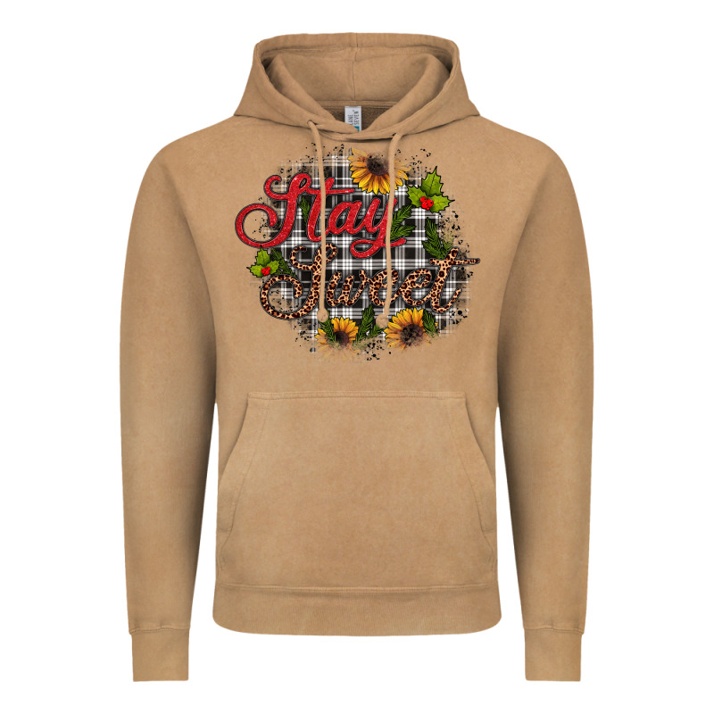 Stay Sweet Wood Slice Ornament Vintage Hoodie by JahusDesignShop | Teevron
