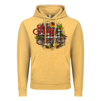 Vintage Mustard stay sweet wood slice ornament Vintage Hoodie - JahusDesignShop