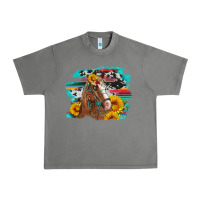 Tornado horse with sunflowers Urban Heavy Tee - Artiststas