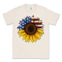 Natural american flag sunflower Classic Tee - Jasminsmagicworld