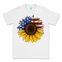 White american flag sunflower Classic Tee - Jasminsmagicworld