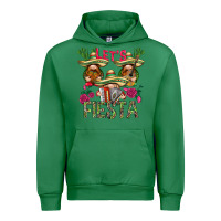 Emerald Let's fiesta with gnomies Mexico Urban Hoodie - HowdyJamesFarm