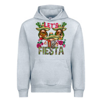 Heather Grey Let's fiesta with gnomies Mexico Urban Hoodie - HowdyJamesFarm