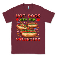 Burgundy hot dogs are my valentine Classic Tee - AdoDesignShop