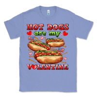 Colony Blue hot dogs are my valentine Classic Tee - AdoDesignShop