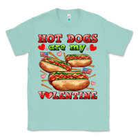 Seafoam hot dogs are my valentine Classic Tee - AdoDesignShop