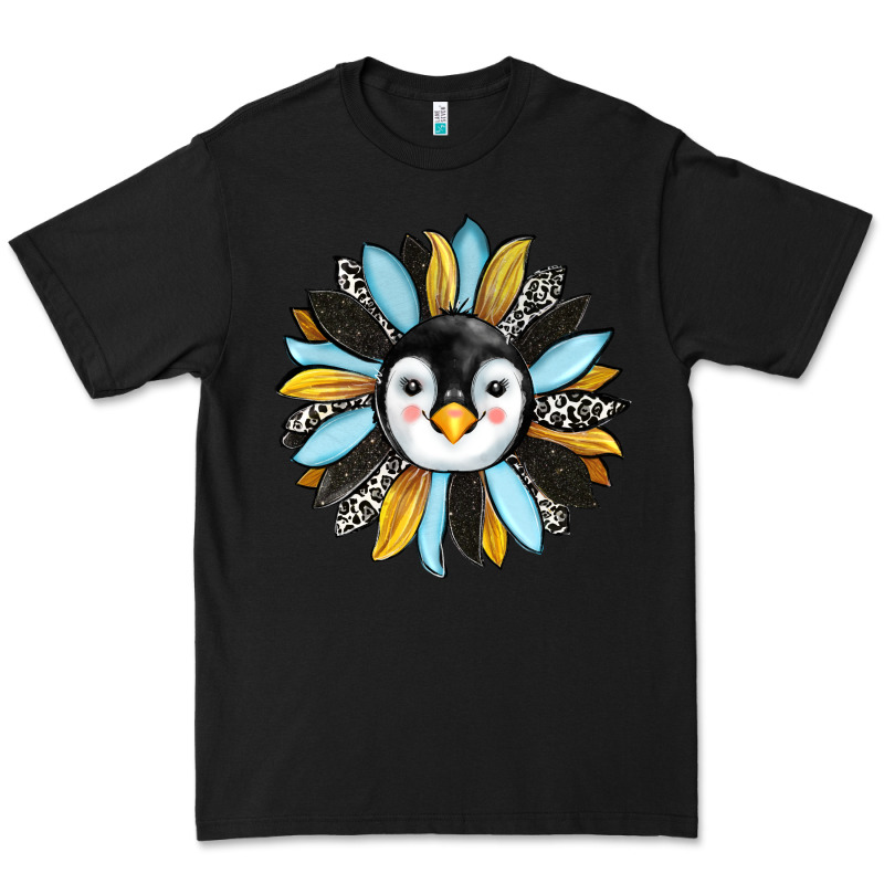 Penguin Sunflower Premium Tee by RanaPortraitStore | Teevron