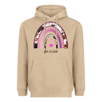 Mushroom Valentines Day Rainbow, Valentines Day Rainbow Cowhide, Heavyweight Hoodie - Bettercallsaul