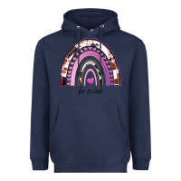 Navy Valentines Day Rainbow, Valentines Day Rainbow Cowhide, Heavyweight Hoodie - Bettercallsaul