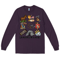 Plum let me tell you a story Long Sleeve Tee - MaliasSmallBusiness