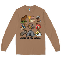 Toasted Coconut let me tell you a story Long Sleeve Tee - MaliasSmallBusiness