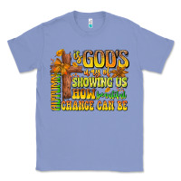 Colony Blue Autumn Is God's way Of Showing Us How Beautiful Ch Classic Tee - CowhideDigitalArt