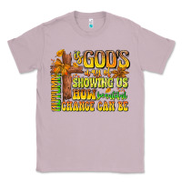 Lilac Autumn Is God's way Of Showing Us How Beautiful Ch Classic Tee - CowhideDigitalArt