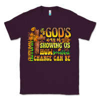Plum Autumn Is God's way Of Showing Us How Beautiful Ch Classic Tee - CowhideDigitalArt