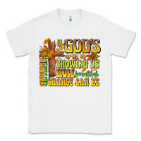 White Autumn Is God's way Of Showing Us How Beautiful Ch Classic Tee - CowhideDigitalArt