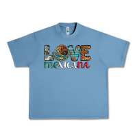 Pebble Blue love mexicana revise Urban Heavy Tee - AdoDesignShop