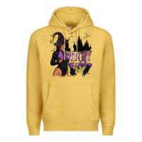 Antique Gold Witchy Woman Premium Hoodie - texasbilliewilder