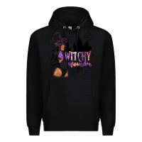 Black Witchy Woman Premium Hoodie - texasbilliewilder