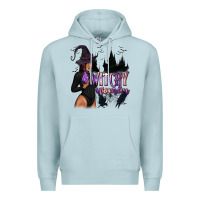 Blue Mist Witchy Woman Premium Hoodie - texasbilliewilder