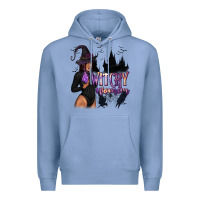 Colony Blue Witchy Woman Premium Hoodie - texasbilliewilder