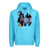 Ocean Blue Witchy Woman Premium Hoodie - texasbilliewilder
