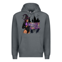 Rock Witchy Woman Premium Hoodie - texasbilliewilder