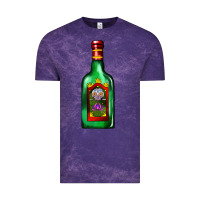 Cloud Purple tequila bottle Vintage Tee - AdoDesignShop