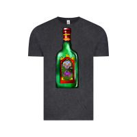 Vintage Black tequila bottle Vintage Tee - AdoDesignShop