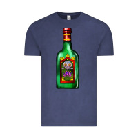 Vintage Denim tequila bottle Vintage Tee - AdoDesignShop