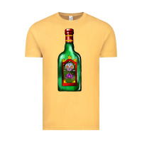 Vintage Mustard tequila bottle Vintage Tee - AdoDesignShop